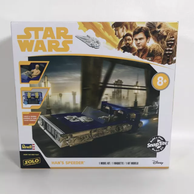 Star Wars Solo Imperial Patrol Speeder Revell SnapTite Model Lights & Sound NEW