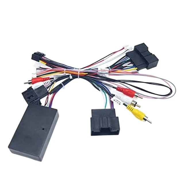 Car 16PIN Audio Cord Radio Wiring Harness with Canbus Box for Focus Ra R3G7