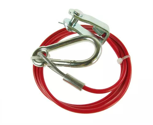 Ifor Williams Clevis Pin Breakaway Safety Brake Handbrake Trailer Cable - P0089