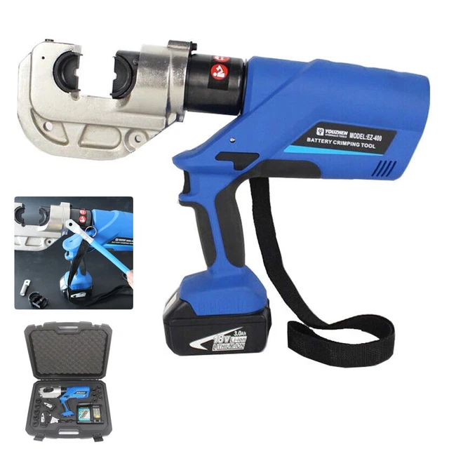 Plier Machine ELECTRIC HYDRAULIC PLIER Rechargeable Battery Powered Crimping Machine ...