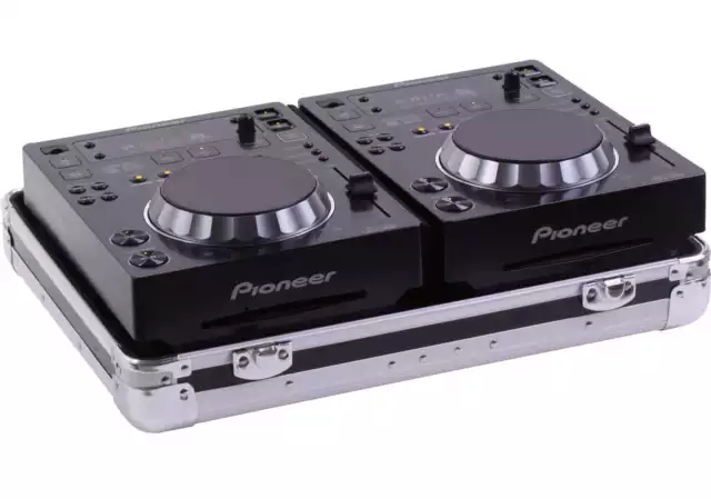 Zomo Flightcase CDJ-2 XT | Passend für 2x Pioneer DJ CDJ-100 / 200 / 350 / 400