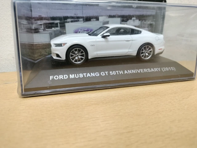 Modèle Réduit Ford Mustang GT 50th Anniversary 2015 1/43 IXO - Neuf En Boîte