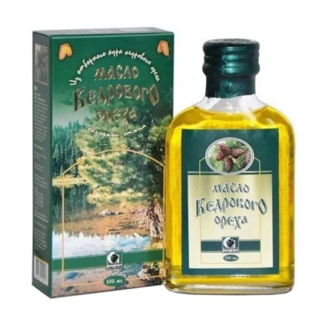 Cedar nut kernel oil, Siberian product, 100ml
