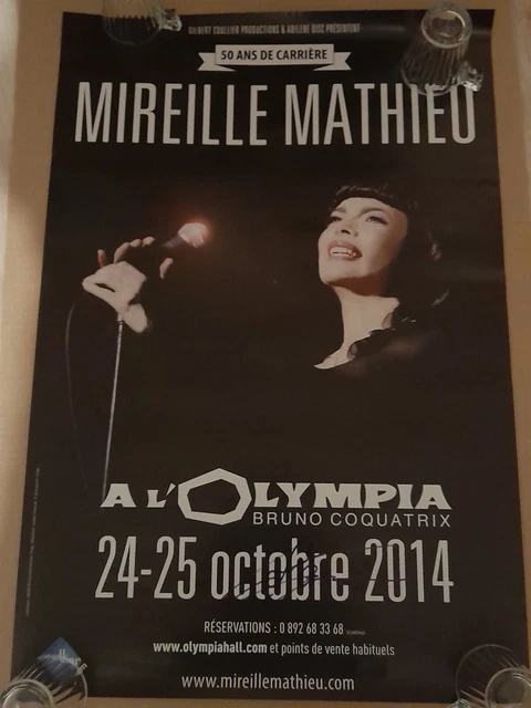 AUTOGRAPHE JEAN ROUCAS - Dédicace Sur Invitation Olympia 1991 - Très Bon État