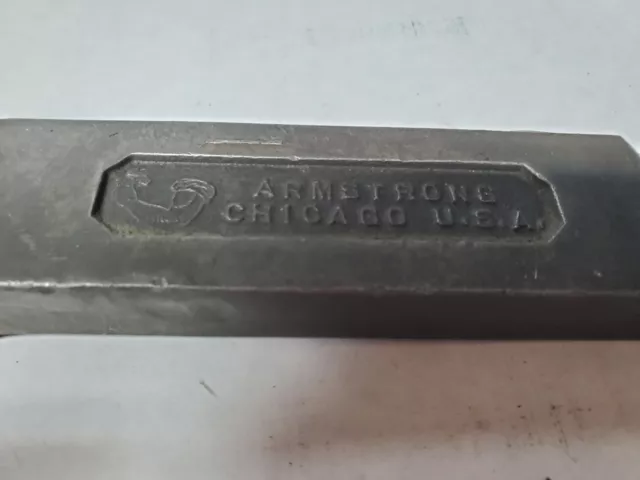 Armstrong No. 72L side Tool Holder 5/8 x 1.44" Shank 3/4" blade Planer Shaper 2