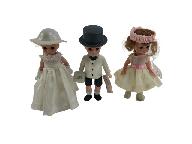 Madame Alexander McDonald's Bride Ring Bearer Flower Girl Happy Meal Toys Dolls
