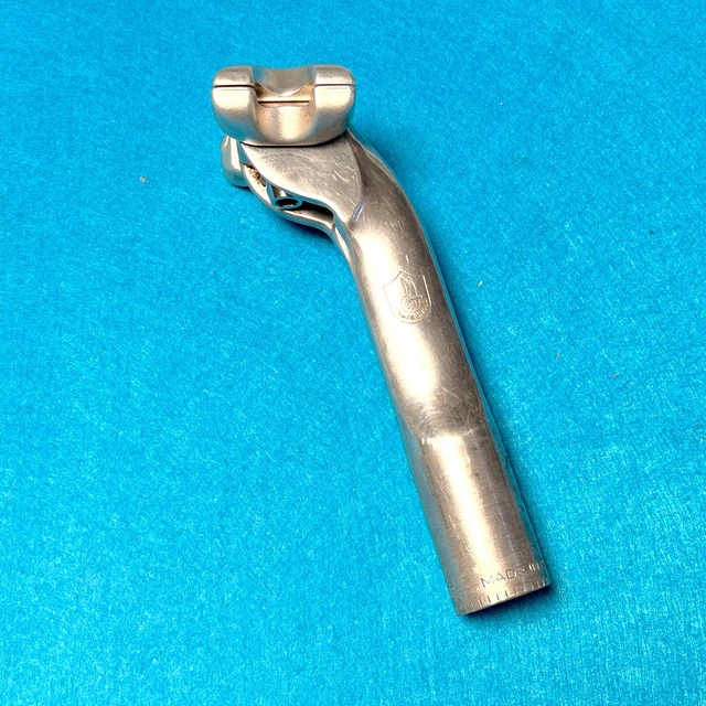 Tige De Selle Campagnolo C Record 27.2 Mm Vintage - Pour Vélo De Course Des Années 80 - Aérodynamique - Occasion
