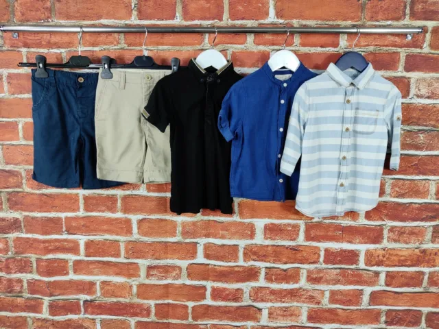 Boys Bundle Age 3-4 Years Next Gap Zara Shorts Polo T-Shirts Summer Set 104Cm