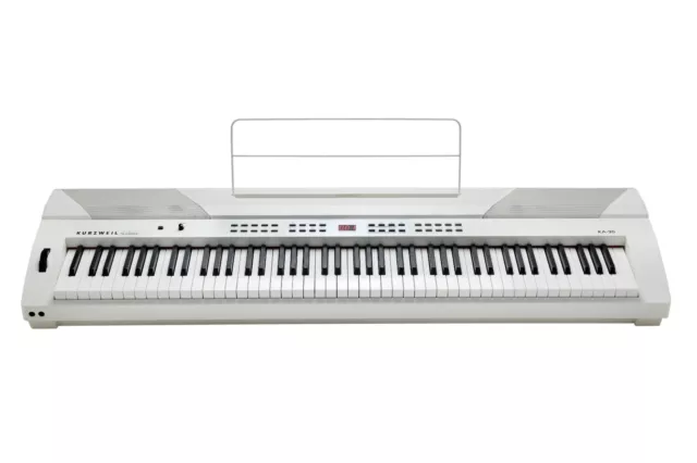 Digital Piano 88 notes - White by Kurzweil - Fully Weighted Hammer Action