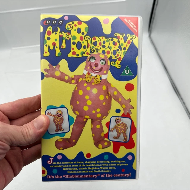 mr-blobby-vhs-1993-bbc-noel-s-house-party-gotcha-rare-comedy-video