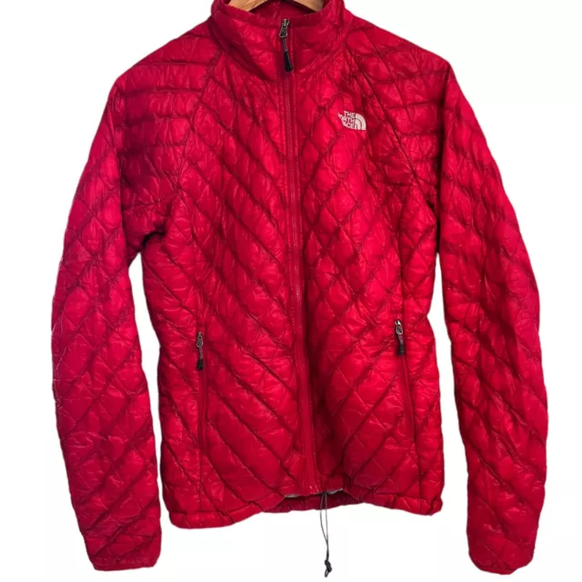 North Face Thermoball Jacket Lightweight Quilted Outdoor Hiking Womens Size S