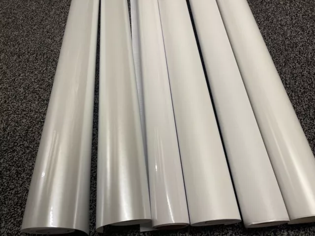Car Vinyl Wrap Pearl White Satin Car Wrapping Sheet sticker Film pearlescent UK