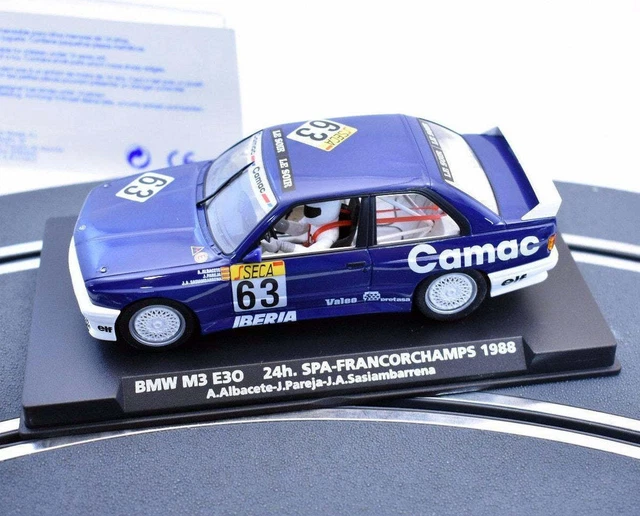 FLY 1/32 SLOT Car BMW M3 E30 24. SPA FRANCORCHAMPS 1988