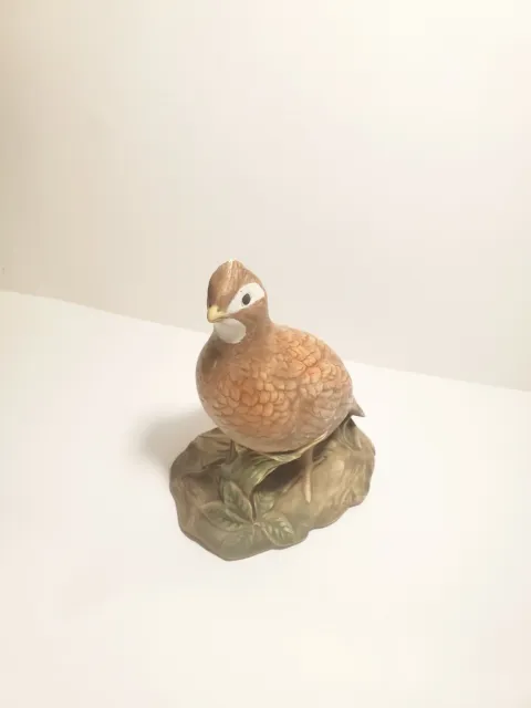 Vintage 74 'S Holland mold Ceramic Pheasant Bird Statue Figurine