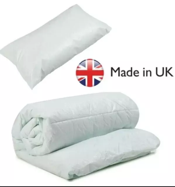 Edredón edredón cuna 4,5, 7,5 y 9 tog 120 cm x 150 cm para junior/niño pequeño y almohada para cuna