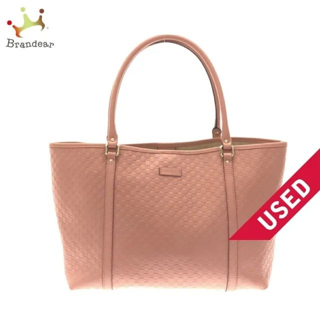 GUCCI Micro Guccissima tote bag, pink-beige leather fedex No accessories A838