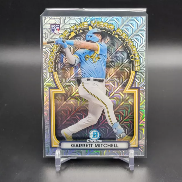 2023 BOWMAN MEGA Box GARRETT MITCHELL Mojo Refractor Rookie Of The Year
