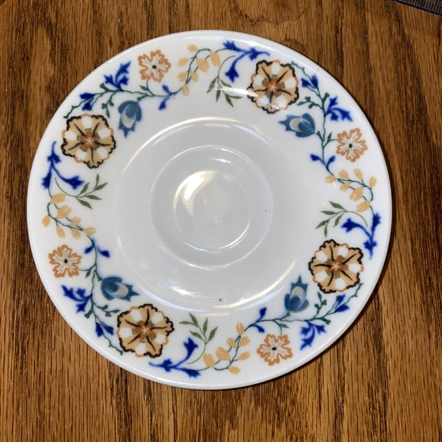 Vintage Syracuse China O.P.CO Southern Pacific RAILROAD SORRENTO Flowers Saucer