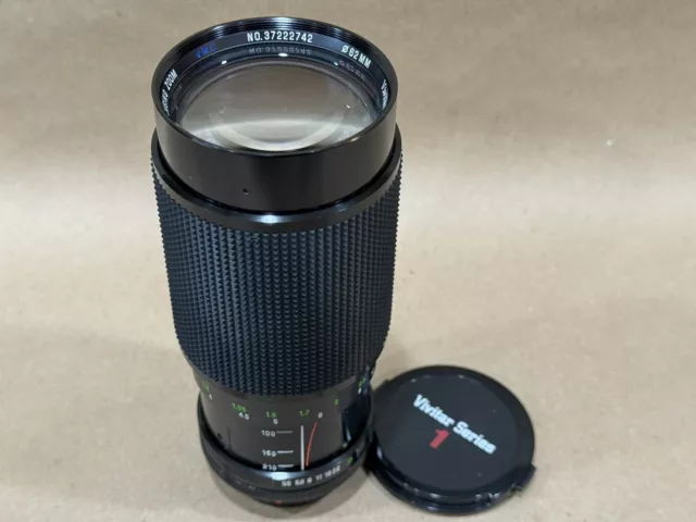 Vivitar 70-210mm F/3.5 Series 1 VMC Macro Focusing Auto Zoom Canon FD Mount Lens