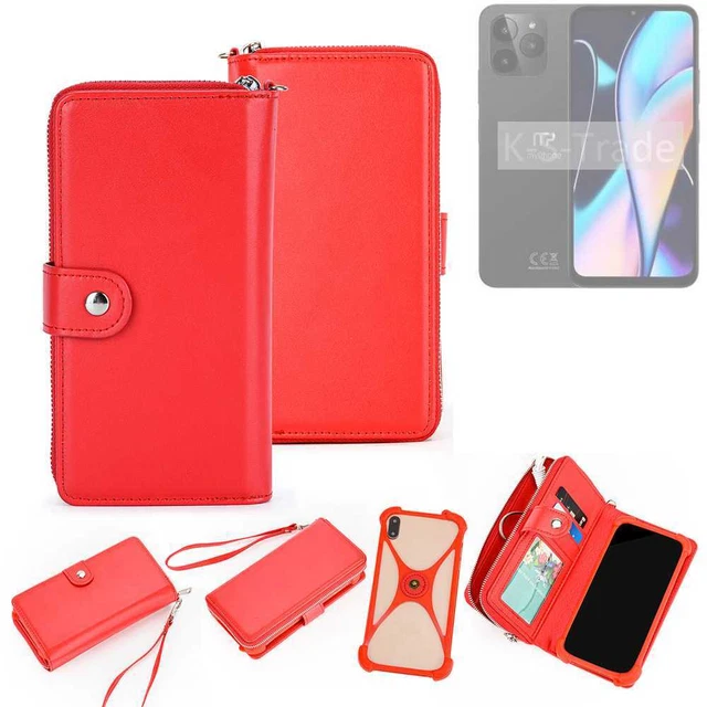 Housse Portefeuille Pour MyPhone N23 5G - Cuir Artificiel, 3 Emplacements Cartes, Livraison Depuis L'Allemagne