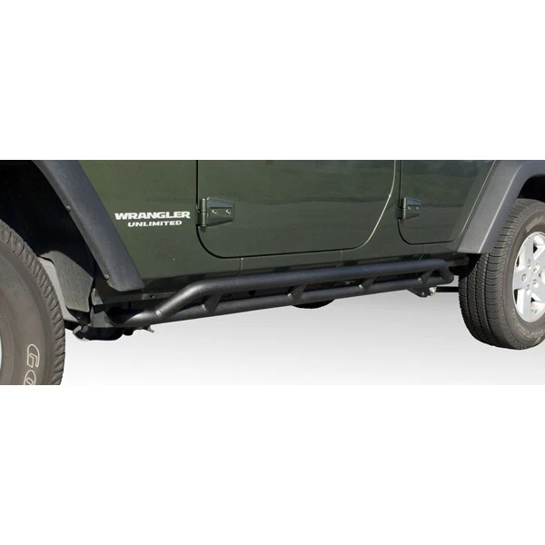 Omix-ADA Rugged Ridge RRC Rocker Guards Fits 07-18 Jeep WranglerUnlimited 4 Door