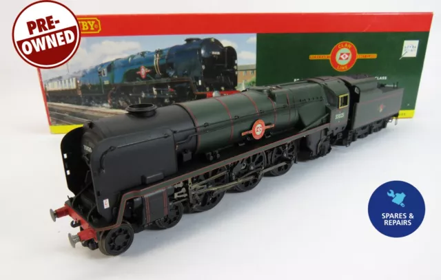 OO Gauge Hornby R2169 Merchant Navy 35025 Renumbered Loco - Spares Or Repairs