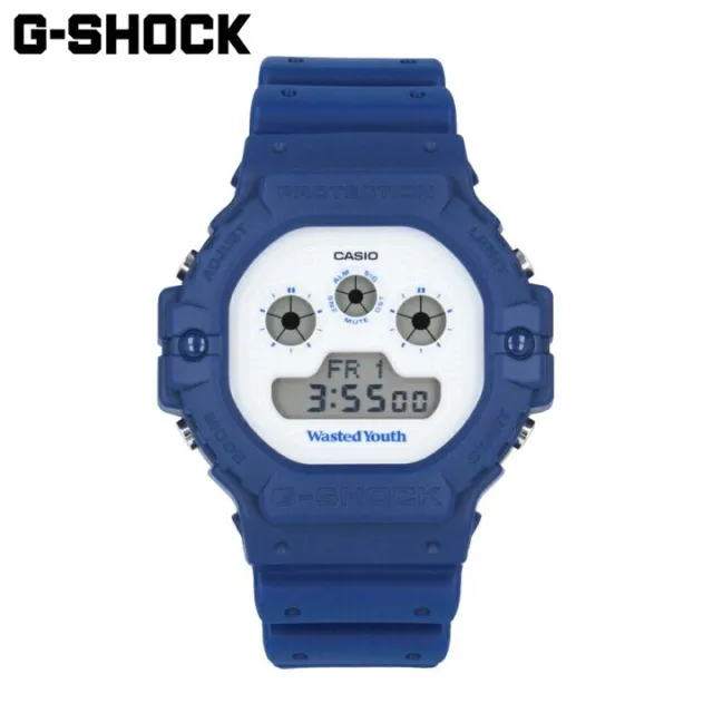 CASIO G-SHOCK DW-5900WY-2JR Wasted Youth Collaboration Quartz Used From Japan