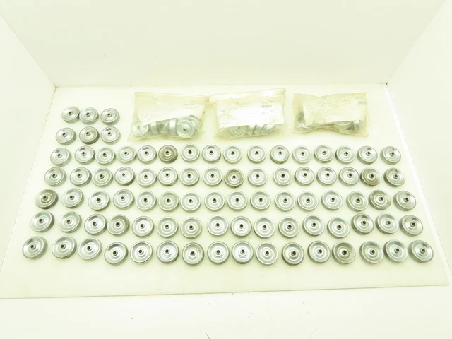 SK 75 G90 Galvanized Steel Skatewheel Conveyor Wheel 1-15/16" OD Lot of 115 SK 75 G90 Galvanized Steel Skatewheel Conveyor Wheel 1-15/16" OD Lot of 115