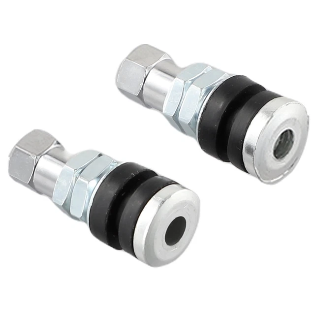 Stix Power Star Valvole Per Pneumatici Tubeless TR413 AC (Cromate) - 100 Pezzi - Adatte Per Auto E Furgoni - Qualità Professionale - 2