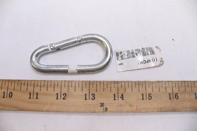 Lucky Line Products Heavy Duty Spring Snap Zinc Plated 5/16" x 3-1/8" 4FCN7