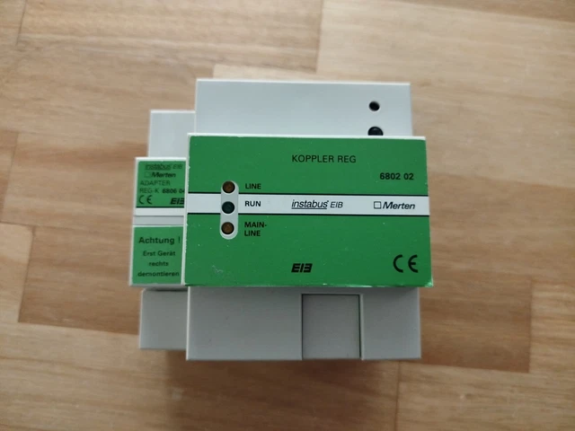 MERTEN INSTABUS EIB KNX Koppler REG 680202 EUR 22,00 - PicClick DE