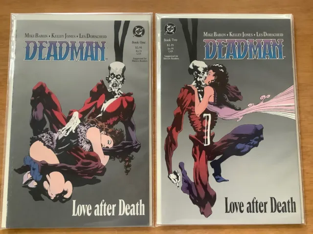 Deadman Love After Death #1 #2 Complete Set Lot 2 DC Comics 1989 VF/NM UNREAD