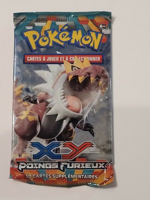 A2 ASMODEE 1 BOOSTER POKEMON SCELLE XY02 ETINCELLES ILLUSTATION MEGA DRACAUFEU 