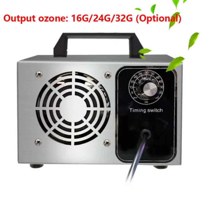 16 24g 32g Home Ozone Generator Machine Air Purifier Odor Sterilization Ozonator