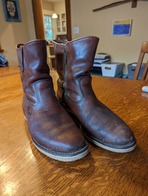 RED WING BOOTS 8 in (environ 20.32 cm 