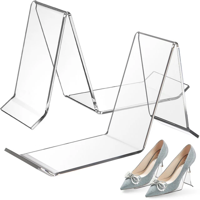 2 pz supporti per display sandali scarpe da ginnastica scaffale scarpe