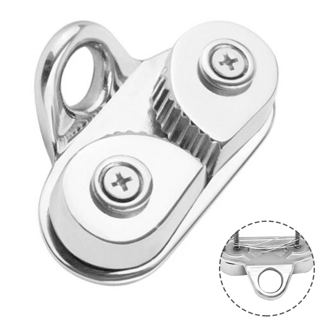 Poulie Corde Attache 1 Pièce 85 38mm Bateau Guide-Câble Voile Voilier Kayak