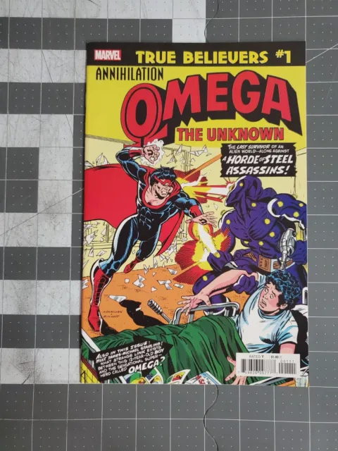 True Believers Annihilation Omega #1 The Unknown Marvel Comic Book