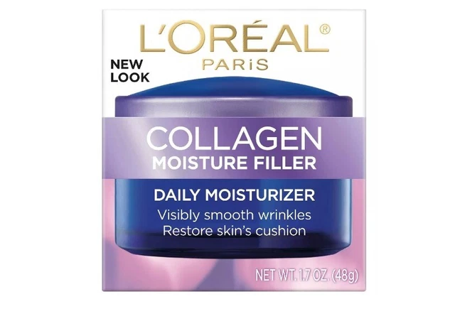 Loreal Collagen Moisture Filler Day Night Cream 1.7 Oz.