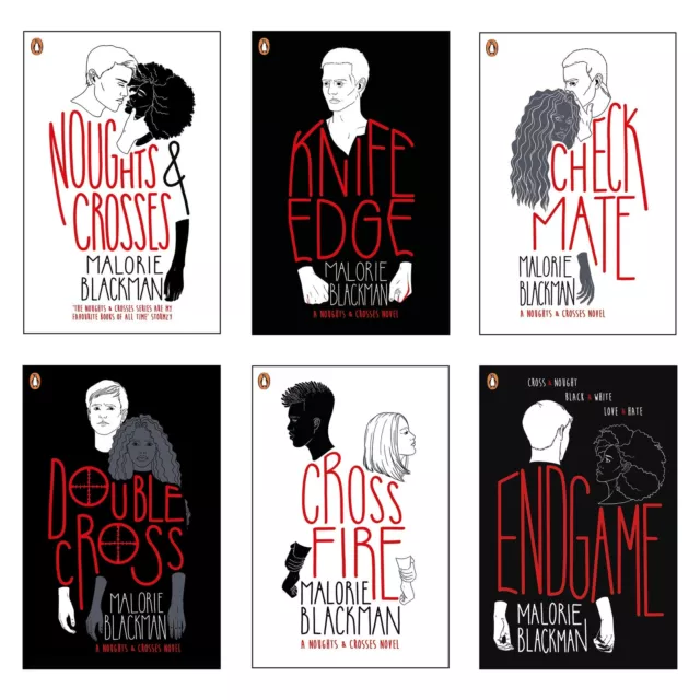Noughts And Crosses Series 6  Books Set Sollection By Malorie Blackman NEW