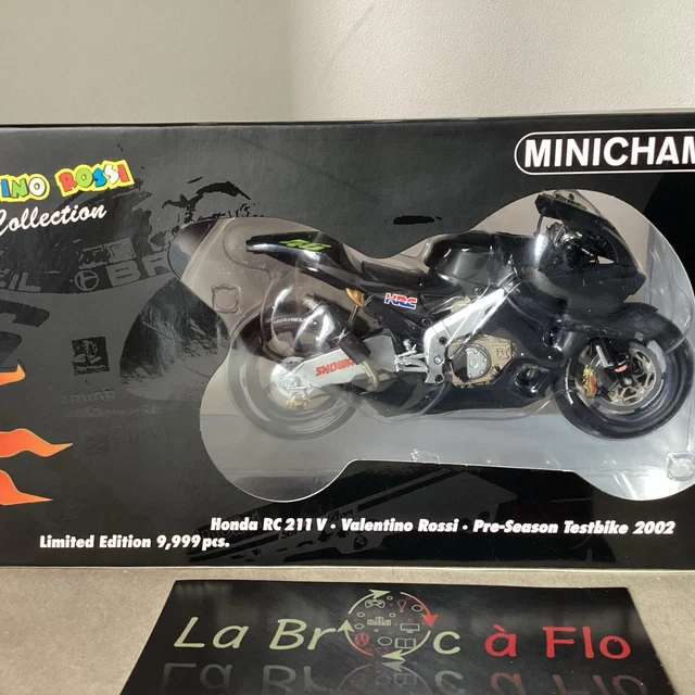 Moto De Minichamps Honda RC211V 2002 - Escala 1:12 Valentino Rossi