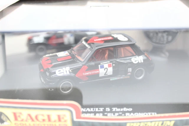 Renault 5 Turbo 1/43 – Coupe Europe 81 N41 – Europcar – Universal Hobbies – Occasion