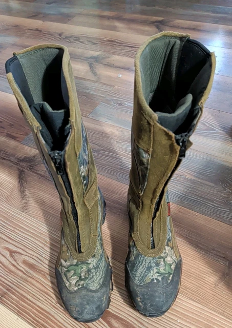 CABELAS GORE-TEX SCENT-LOK Mens 10 Wide Camo Zippered  display picture 1
