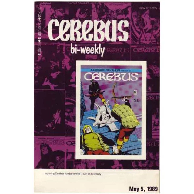 Cerebus Bi-Weekly #12 in Very Fine + condition. Aardvark-Vanaheim comics [d.