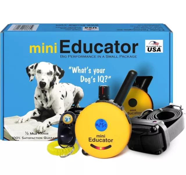 E-Collar ET-300 Technologies Educator Mini Dog Training Collar 1/2mile FAST SHIP