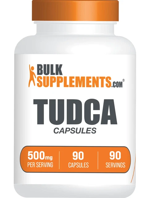 BulkSupplements TUDCA 90 Capsules - 500mg per serving