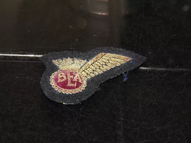British European Airways BEA Brevet Wing Gold Bullion  Crew Badge