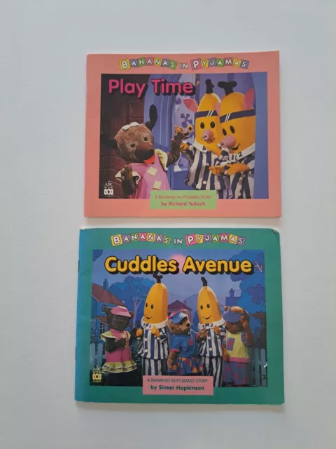 Simon Hopkinson. Bananas In Pyjamas x2 Play Time, Cuddles Avenue 1995