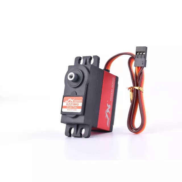 JX PDI-6221MG 4.8-6.0V High Torque Metal Gear Digital Core Servo 120° for RC Car