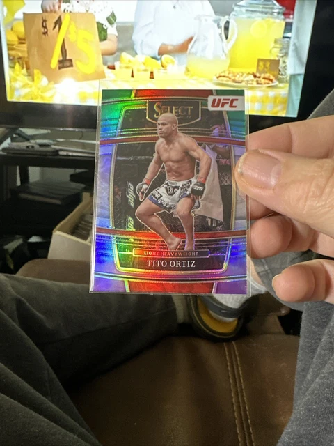 Tito Ortiz #22 2022 Panini Select Ufc Tri-Color Parallel